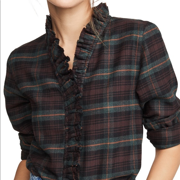 🦋 Isabel Marant Étoile Awendy Button Down Blouse - Picture 15 of 15